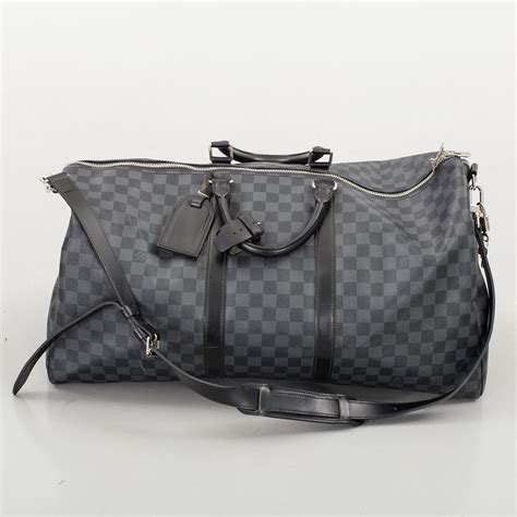 louis vuitton damier graphite keepall bandouliere 55 bag|louis vuitton bandoulière 55.